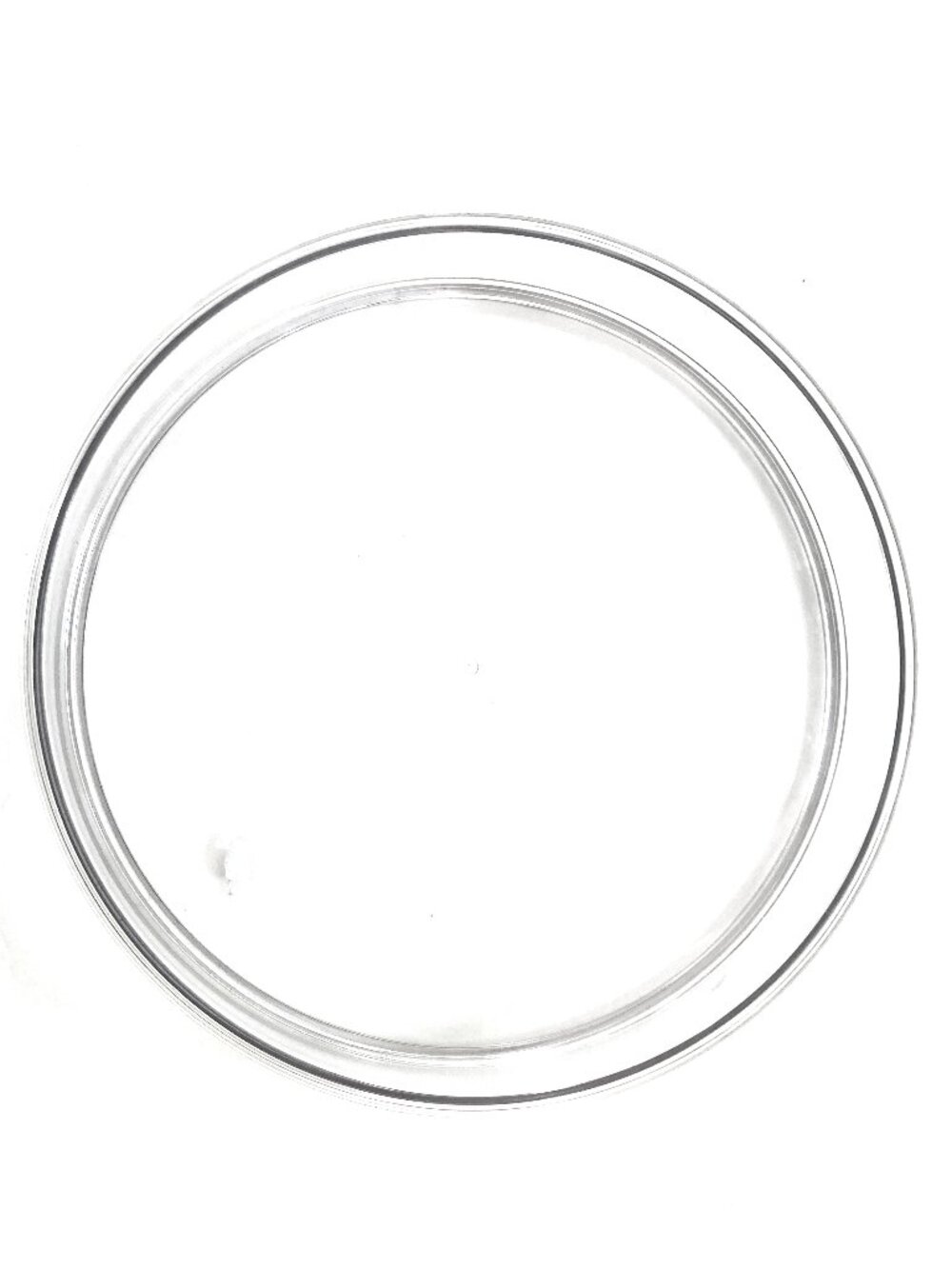 Dansk MCM Clear Acrylic Tray with Sides